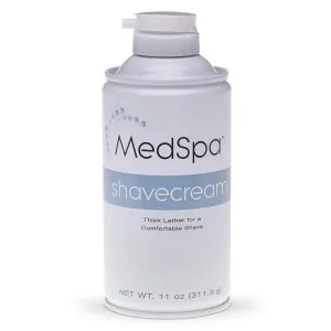 Medspa Shaving Cream: 1 Count, 11 oz, Citrus Scent