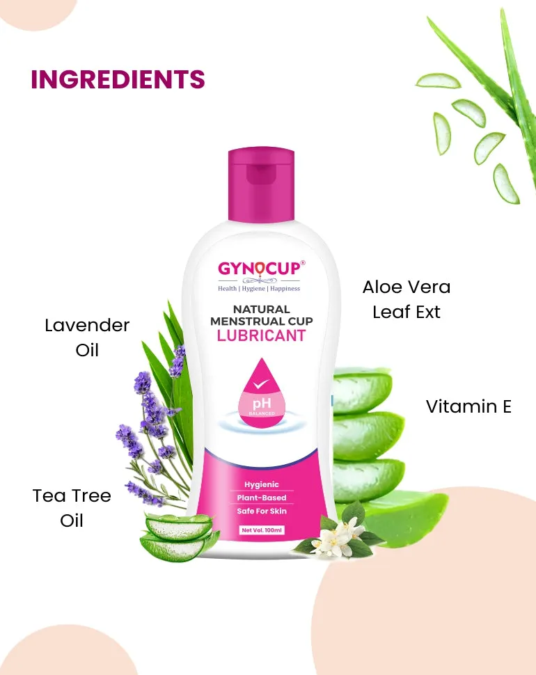Menstrual Cup Lubricant Water Based