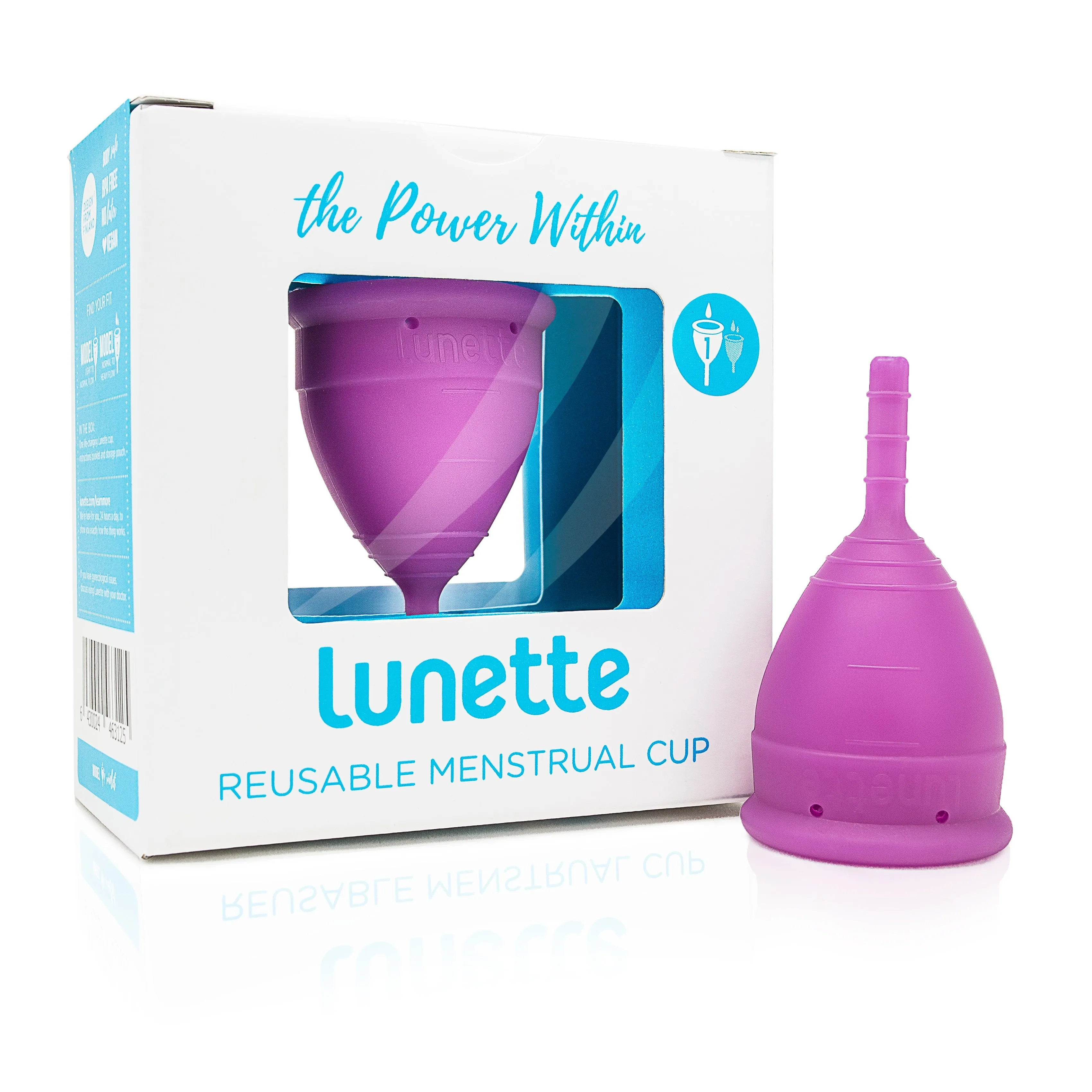 Menstrual Cup, Purple Size 1