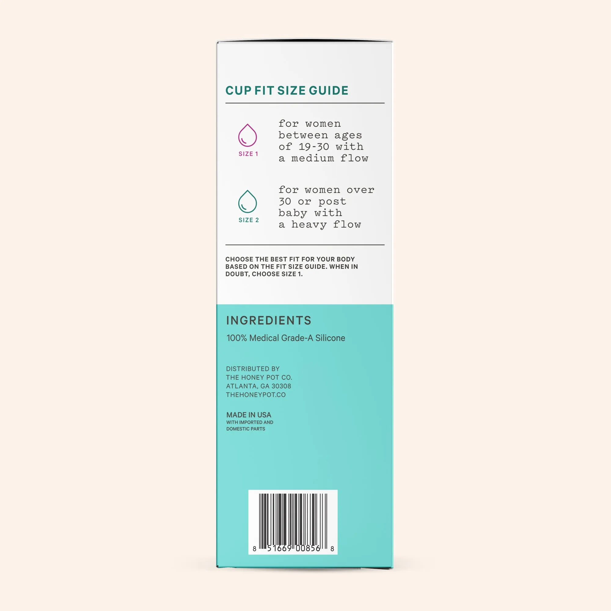 Menstrual Cup, Size 2