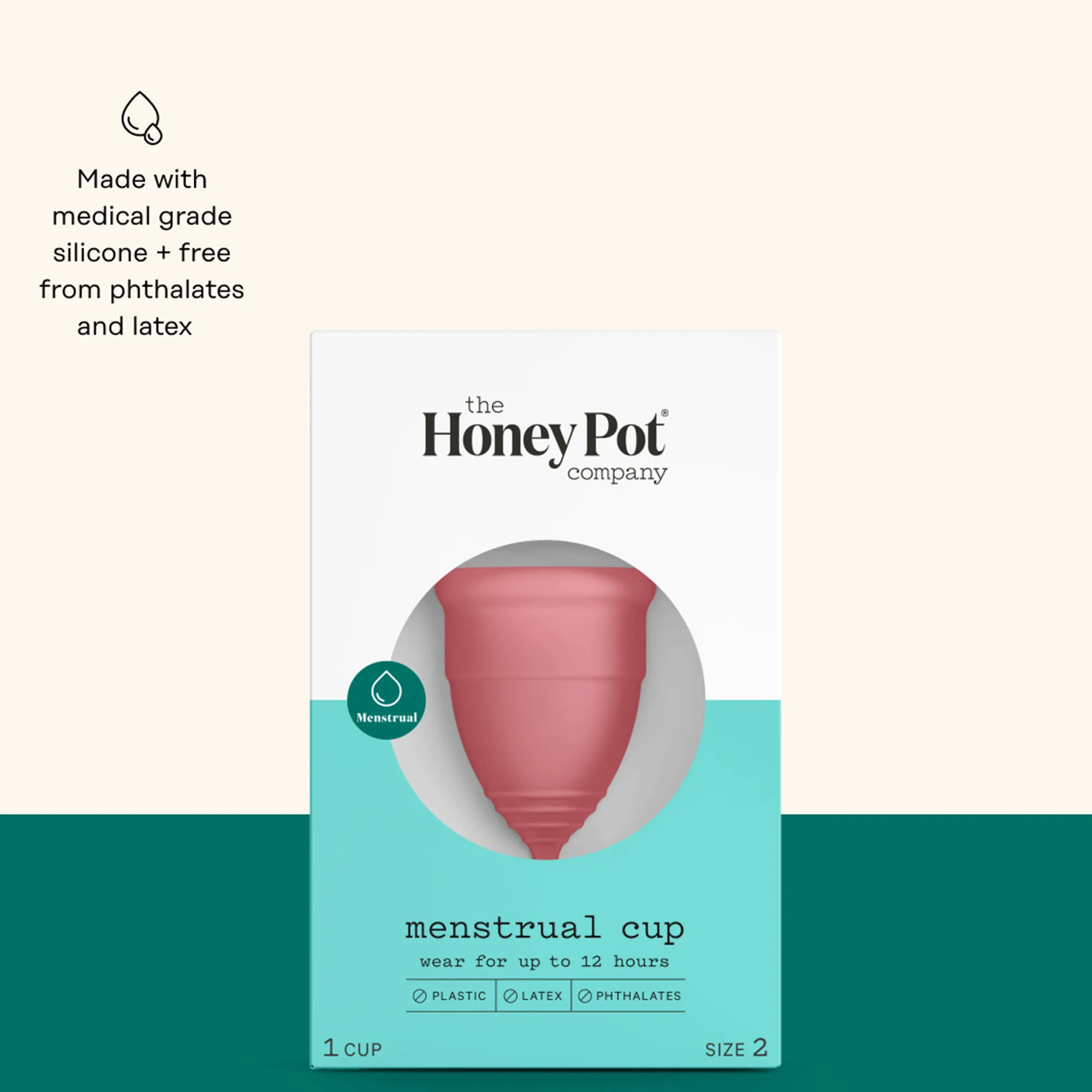 Menstrual Cup, Size 2
