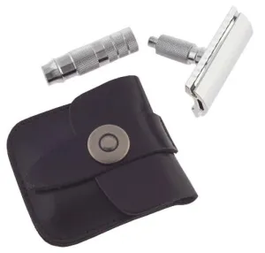 Merkur Travel Double-Edge Safety Razor & Case