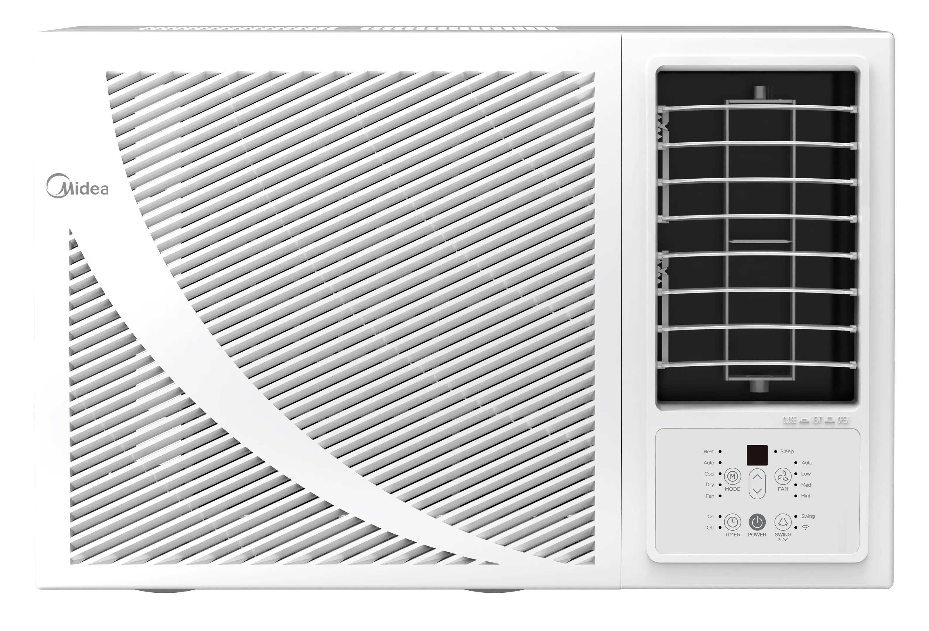 Midea Window Air Conditioner R32 AC  Refrigerated Windows Box Heating and Cooling MWFF39H Cooling 3.9 kW Heating 3.5 KW / MWFF53H Cooling 5.4 kW Heating 4.78 kW