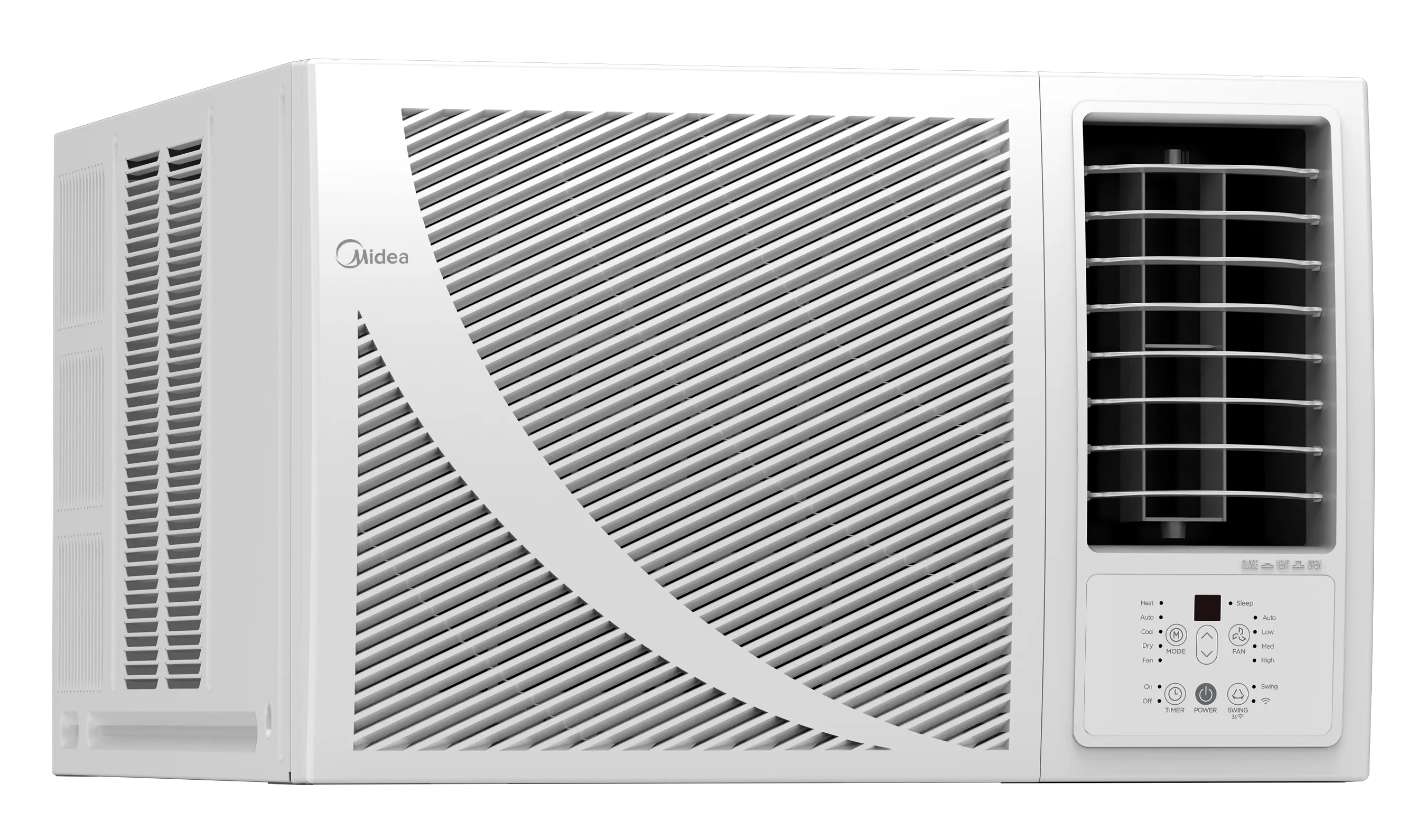 Midea Window Air Conditioner R32 AC  Refrigerated Windows Box Heating and Cooling MWFF39H Cooling 3.9 kW Heating 3.5 KW / MWFF53H Cooling 5.4 kW Heating 4.78 kW