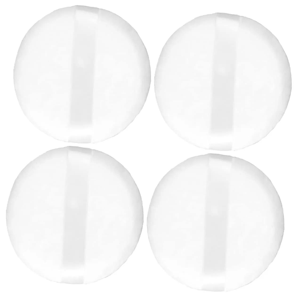 Mikinona Travel Size 4pcs Large Makeup for Loose Powder Washable and Reusable Soft and Fluffy for Women