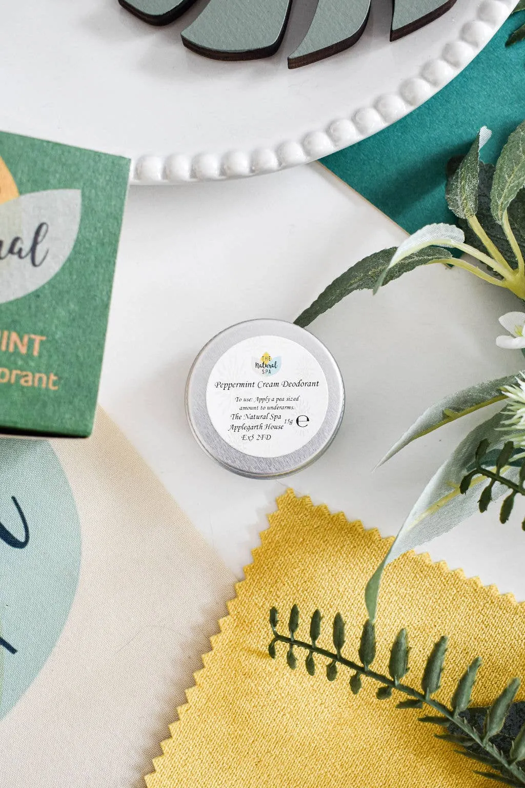Mini Cream Deodorant - Travel Size 15g  Lavender Mint