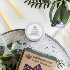 Mini Cream Deodorant - Travel Size 15g  Lavender Mint