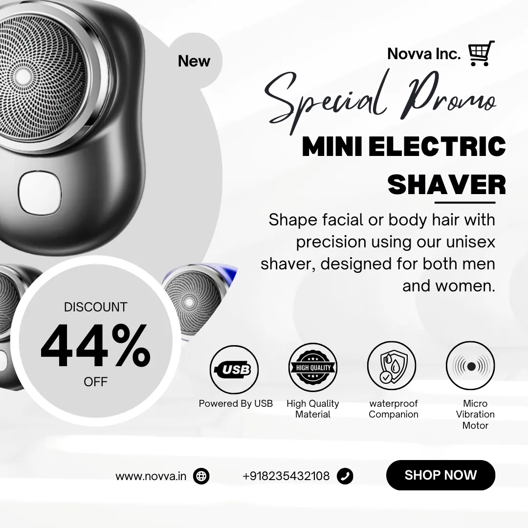 Mini Electric Shaver