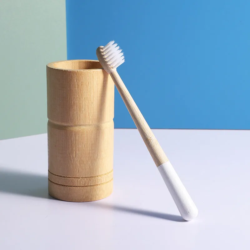 Mini Size Bamboo Toothbrush for Kids/ Children/ Home/ Travel