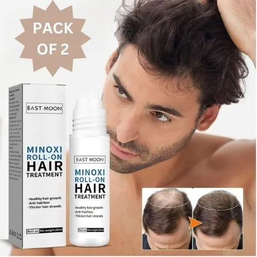 Minoxi Roll-On Hair Treatment Hair Growth Serum (Buy 1 Get 1 Free)