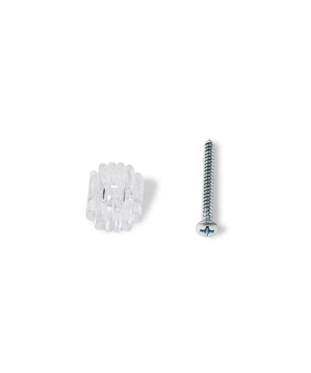 Mirror Mounting Hardware Mirror Holder Clips, 4-Piece Set
