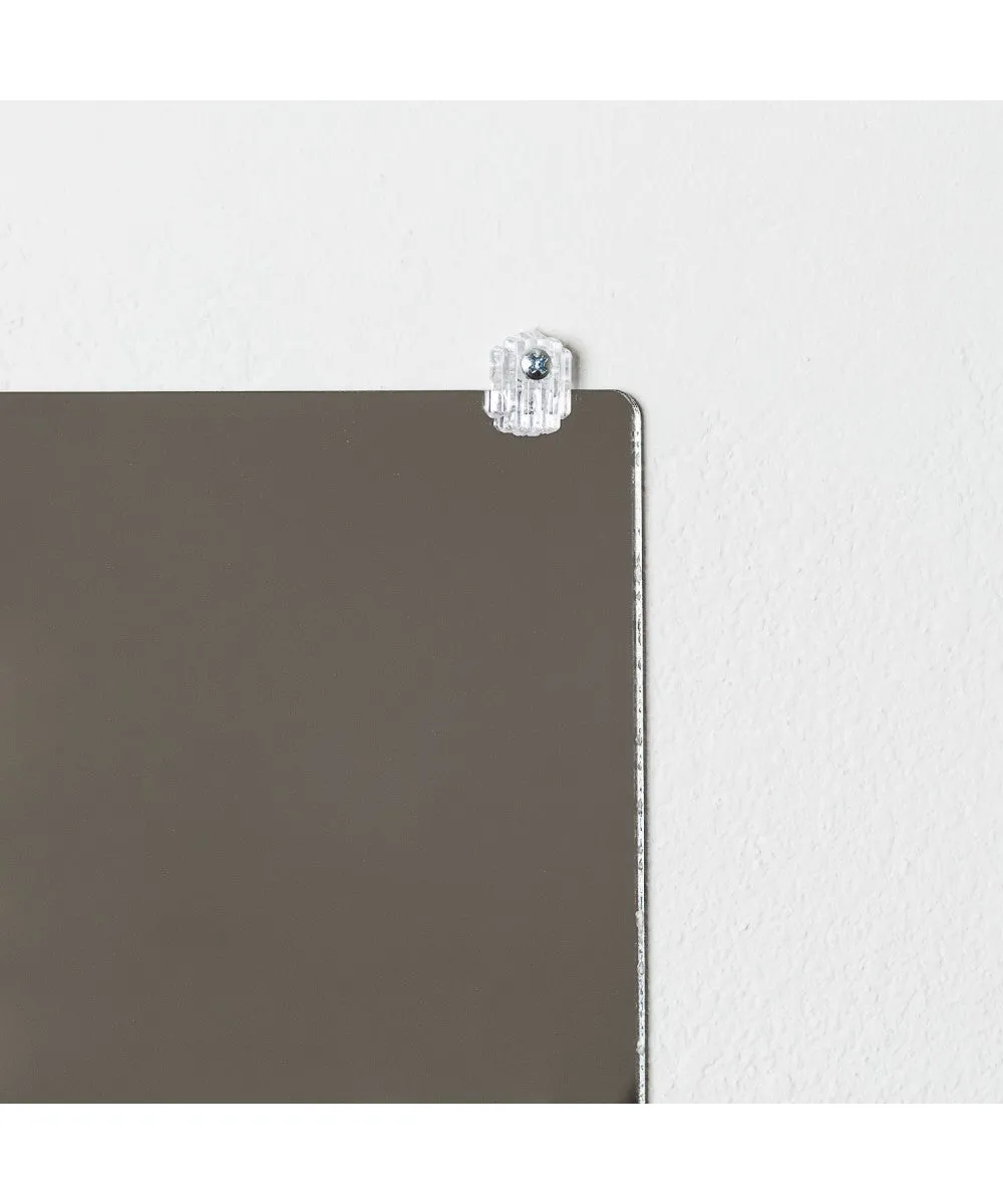 Mirror Mounting Hardware Mirror Holder Clips, 4-Piece Set