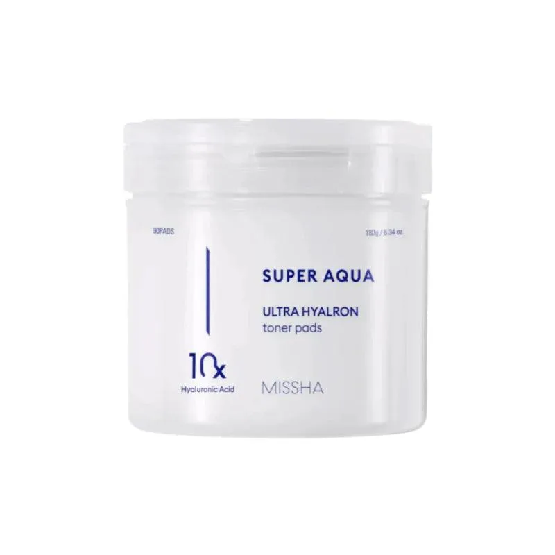 [MISSHA] Super Aqua Ultra Hyalron Toner Pads 180g 90EA