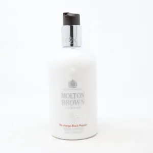 Molton Brown Re-Charge Black Pepper Body Lotion  10.0oz/300ml New