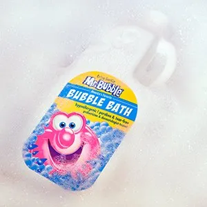 Mr. Bubble Extra Gentle Bubble Bath, Dye and Fragrance Free, 36 fl oz