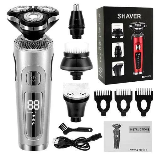 Multi-function Electric Shaver Electric Razor USB Rechargeable Shaving