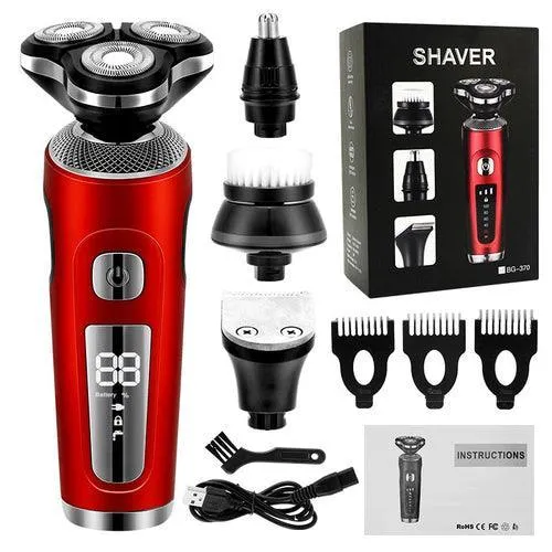 Multi-function Electric Shaver Electric Razor USB Rechargeable Shaving