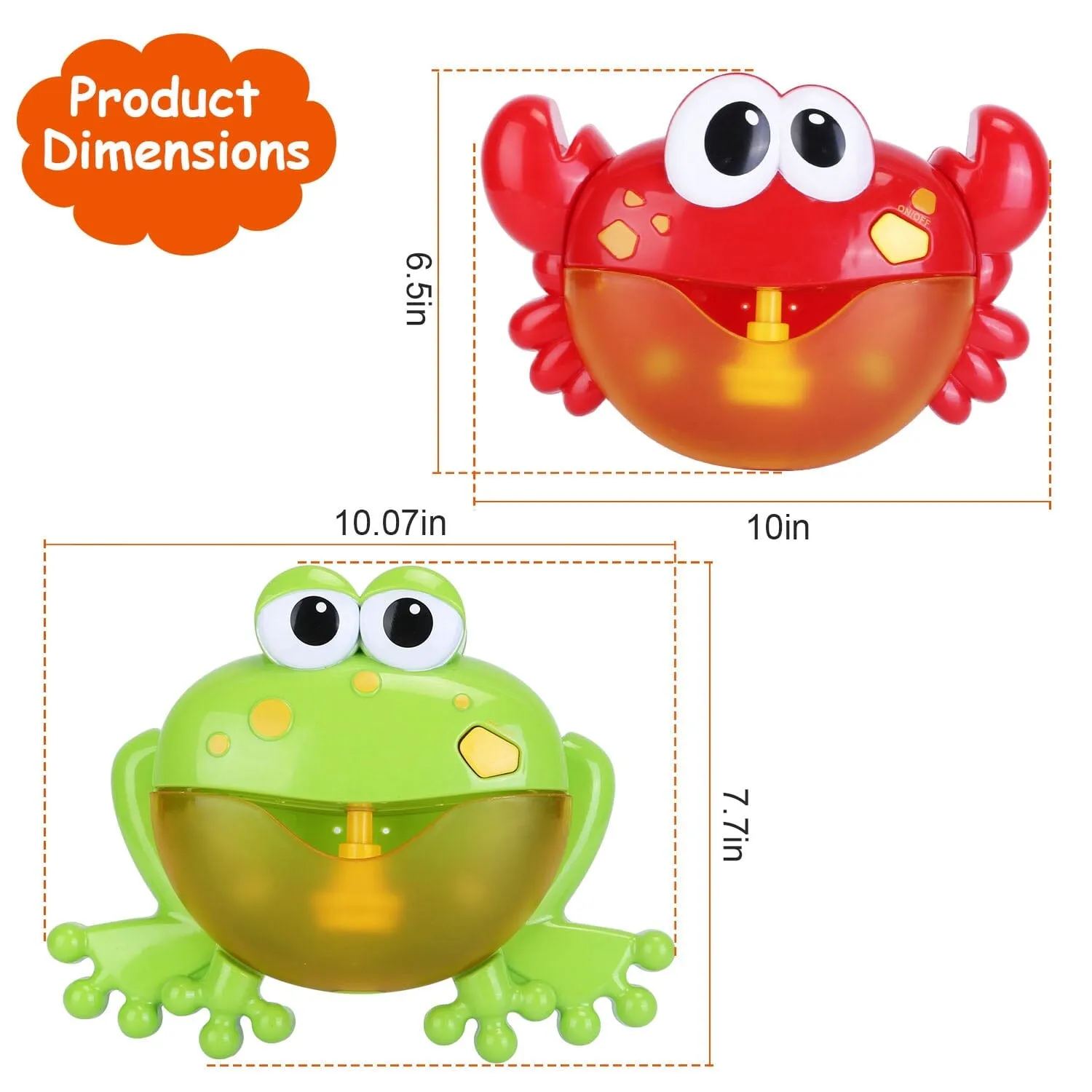 Musical Bubble Bath Maker for Bathtubs Toddler Bubble Machine