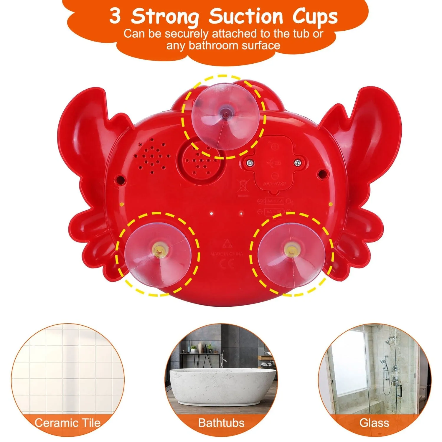 Musical Bubble Bath Maker for Bathtubs Toddler Bubble Machine