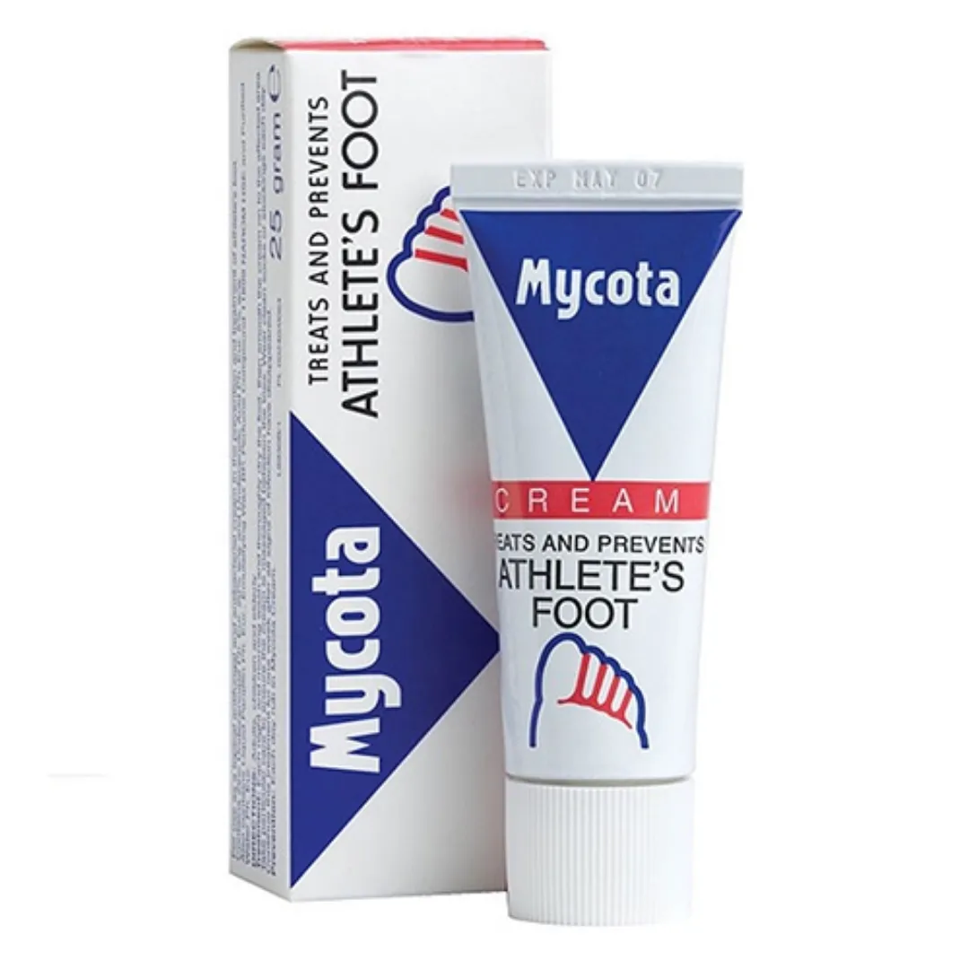 Mycota Athletes Foot Cream 25g (A) (D)