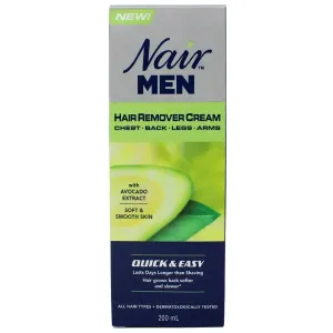Nair Men's Avocado Hair Removal Cream, 200ml