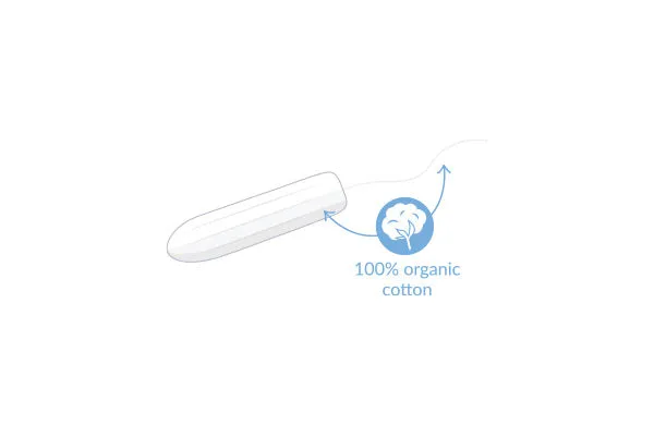 Natracare® Super Plus Non-Applicator Organic Cotton Tampons