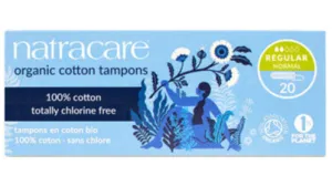 NatraCare Tampons, Regular Non-Applicator