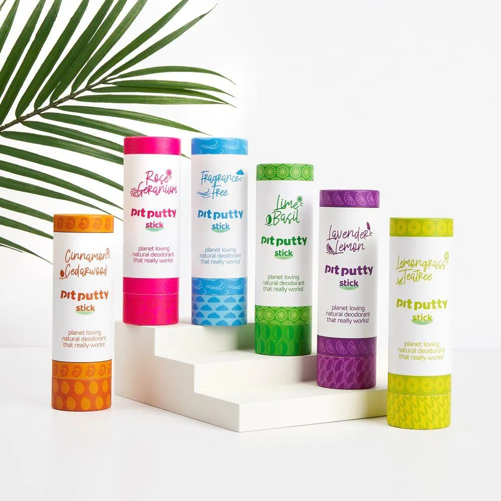 Natural Deodorant Stick - Lime Basil