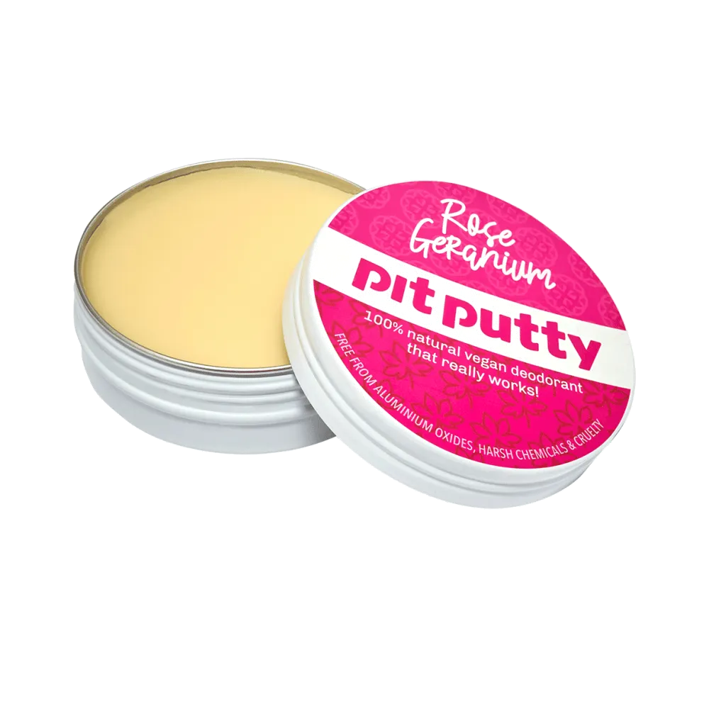 Natural Deodorant Tin - Rose Geranium