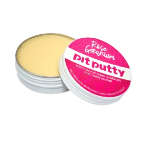 Natural Deodorant Tin - Rose Geranium