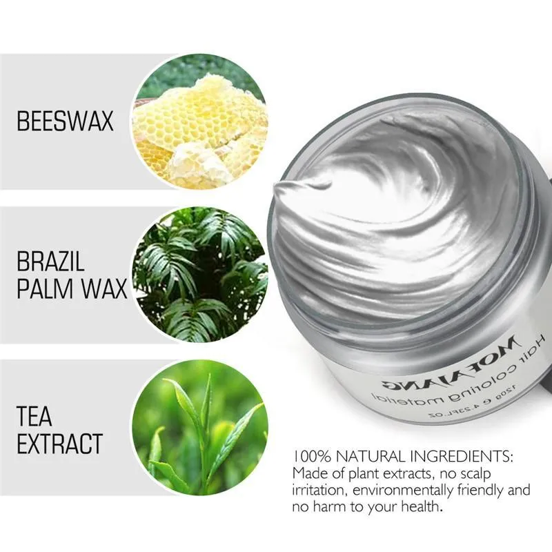 Natural Hair Dye - Natural Color Hair Wax