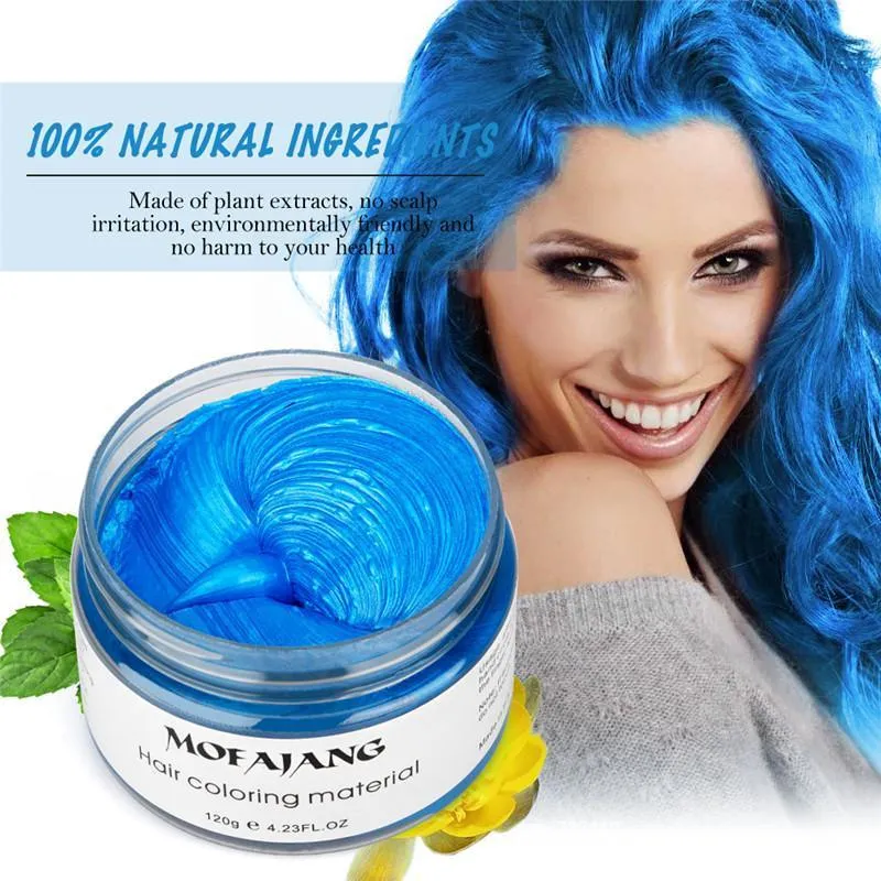 Natural Hair Dye - Natural Color Hair Wax
