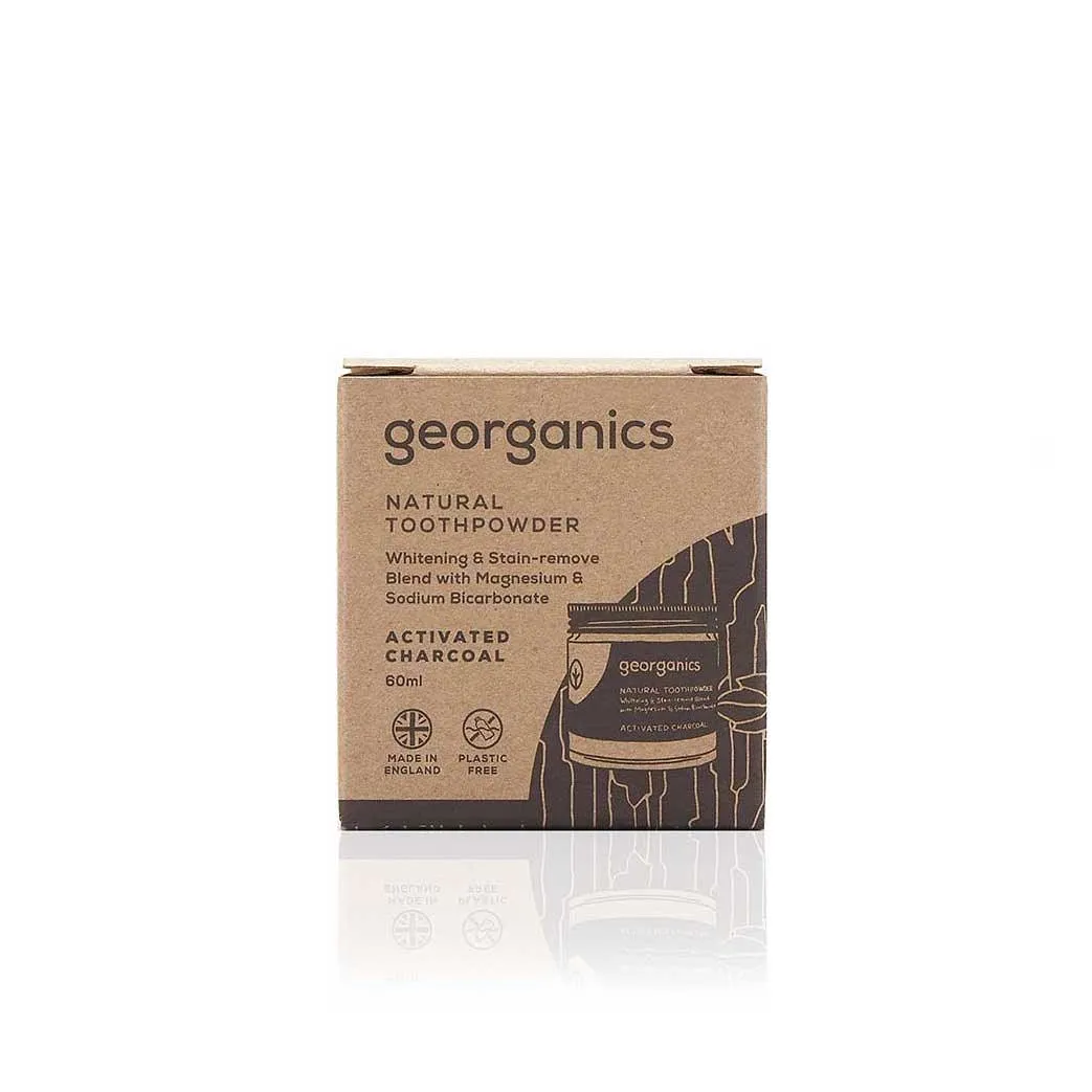 Natural Toothpaste Powder - Activated Charcoal