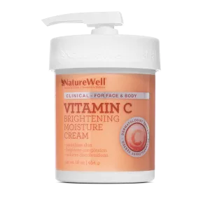 NATUREWELL VIT C BRIGHTENING MOISTURE CREAM 16oz