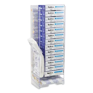 Necessities Menstrual Care Courtesy Dispenser/holder Starter Kit, 6 X 4.25 X 16, Clear