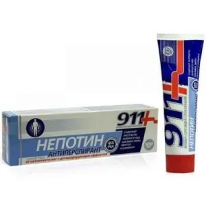 NEPOTIN 911 antiperspirant foot cream 100 ml.