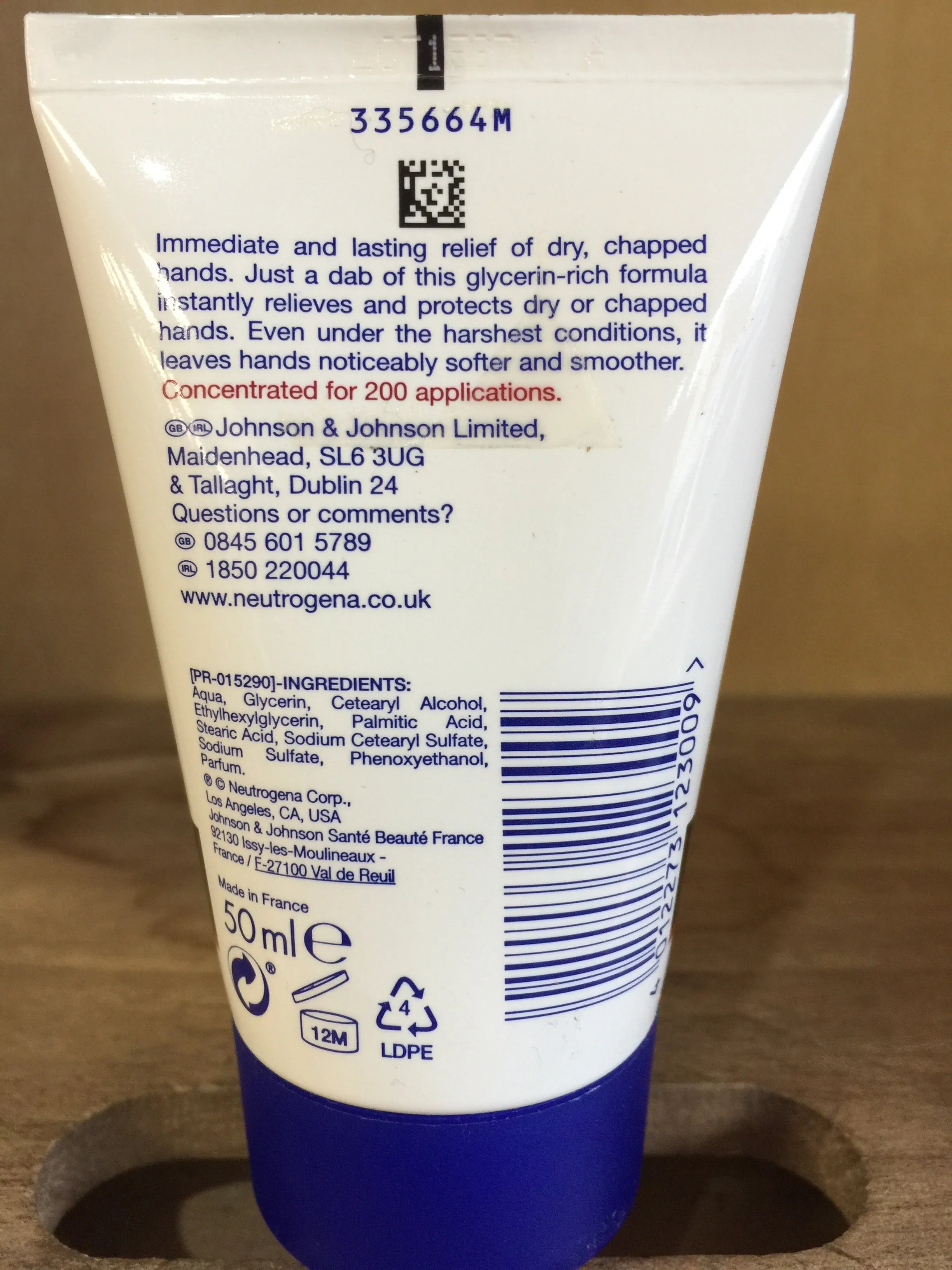Neutrogena Hand Cream Concentrated 50ml