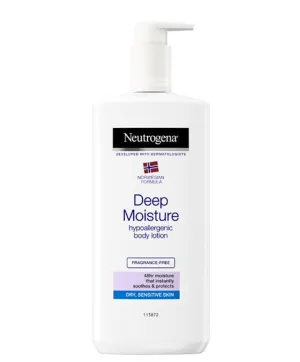 Neutrogena Norwegian Formula Deep Moisture Body Lotion Dry & Sensitive Skin 400ml