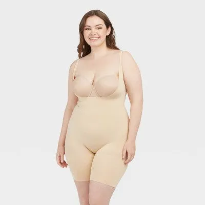 New - ASSETS by SPANX Women's Remarkable Results All-In-One Body Slimmer