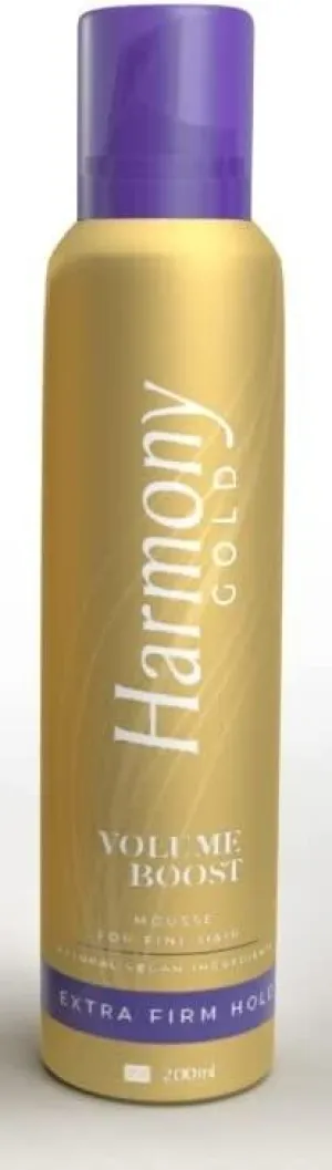 New Gold Extra Firm Hold Volume Boost Styling Mousse 200ml