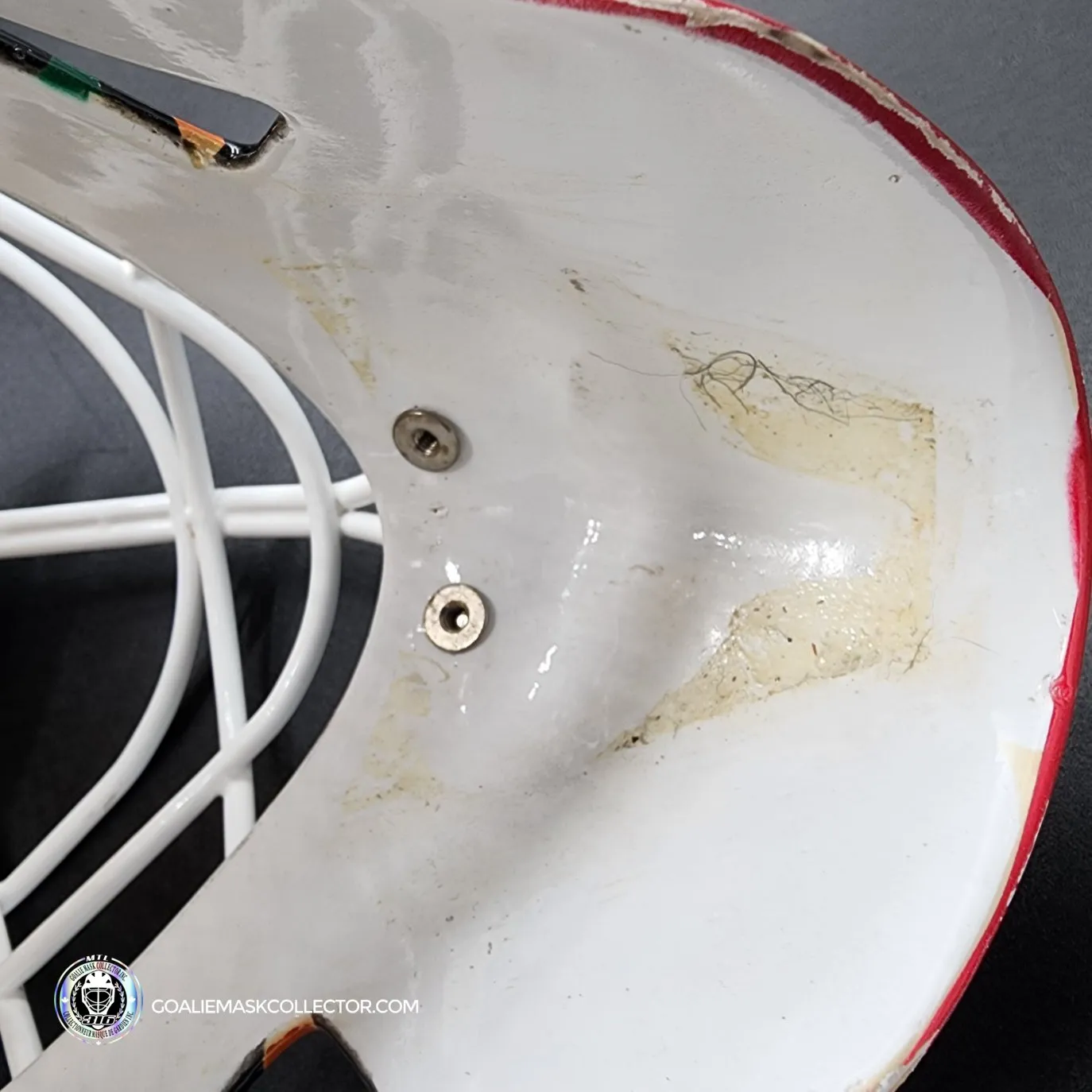 Nikolai Khabibulin Goalie Mask Game Worn 1998 Phoenix Coyotes Made and Painted by Greg Harrison-SOLD