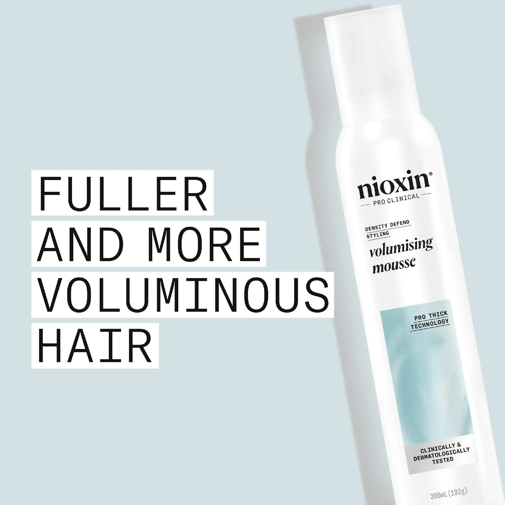 Nioxin Volumising   Thickening Mousse 200ml