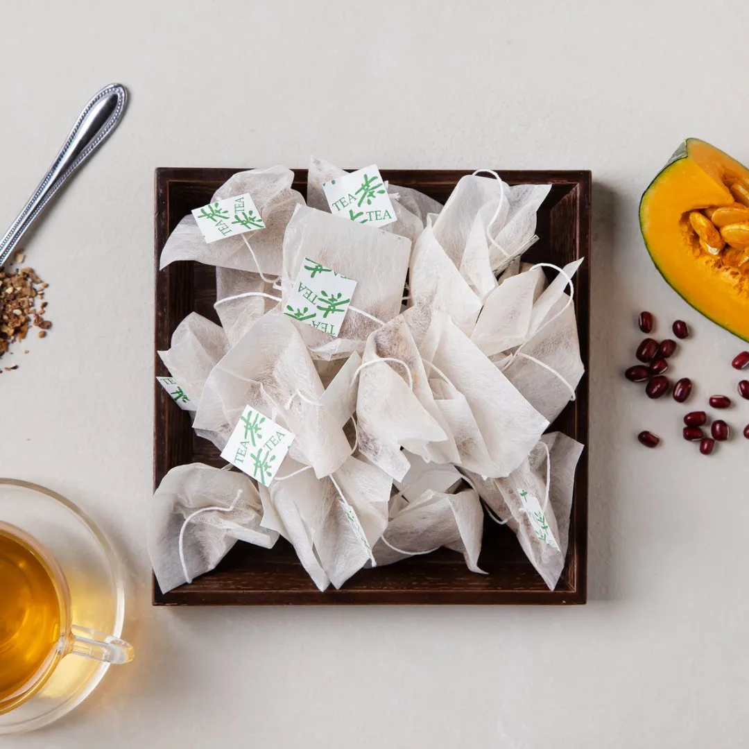 NOK CHA WON Pumpkin Red Bean Tea 50 Tea Bags Slimming Tea K-pop Idol Diet Tea / from Seoul, Korea