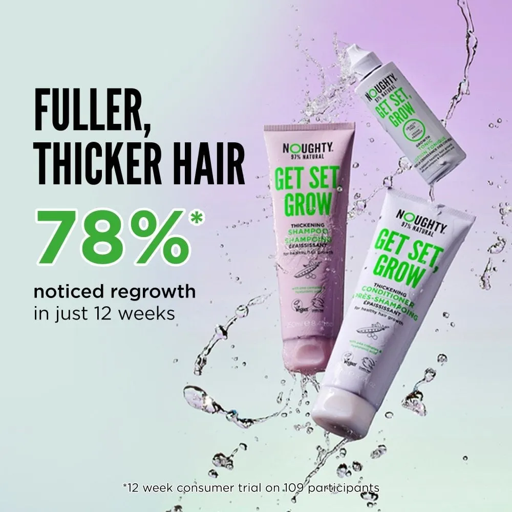 Noughty Get Set Grow Thickening Shampoo & Conditioner Twin 2 x 250ml