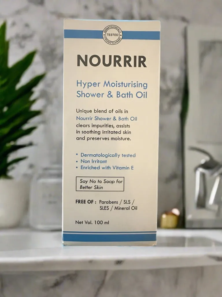NOURRIR Hyper Moisturizing Shower & Bath Oil