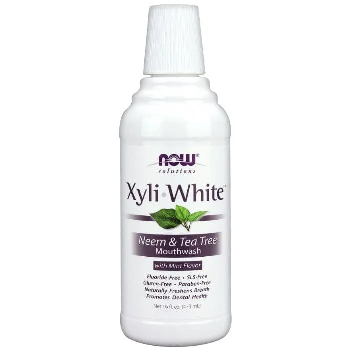 NOW Xyliwhite Mouthwash, 473ml
