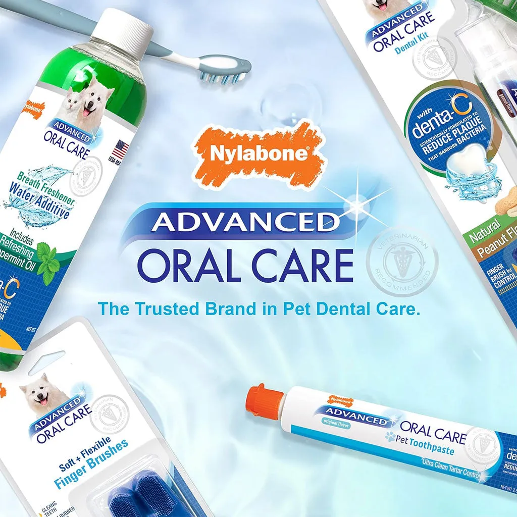 Nylabone Advanced Oral Care Original Flavor Cat Dental Kit, 3 count