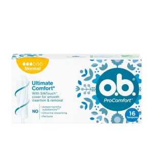 O.B. ProComfort Tampons Normal Pack of 16