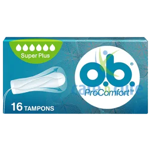 Ob Tampons Sup Plus 16 Pieces
