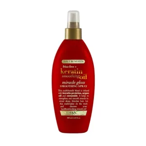 OGX Frizz-Free   Keratin Smoothing Oil Miracle Gloss Spray